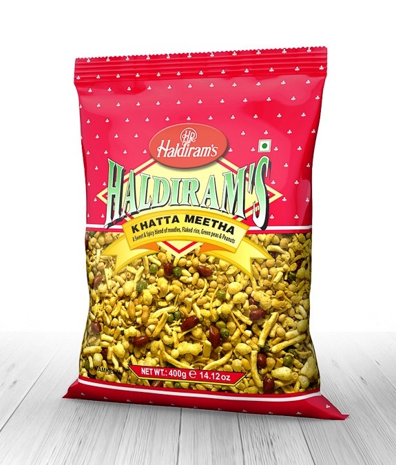 Snack Khatta Meetha - Haldiram's 200g.